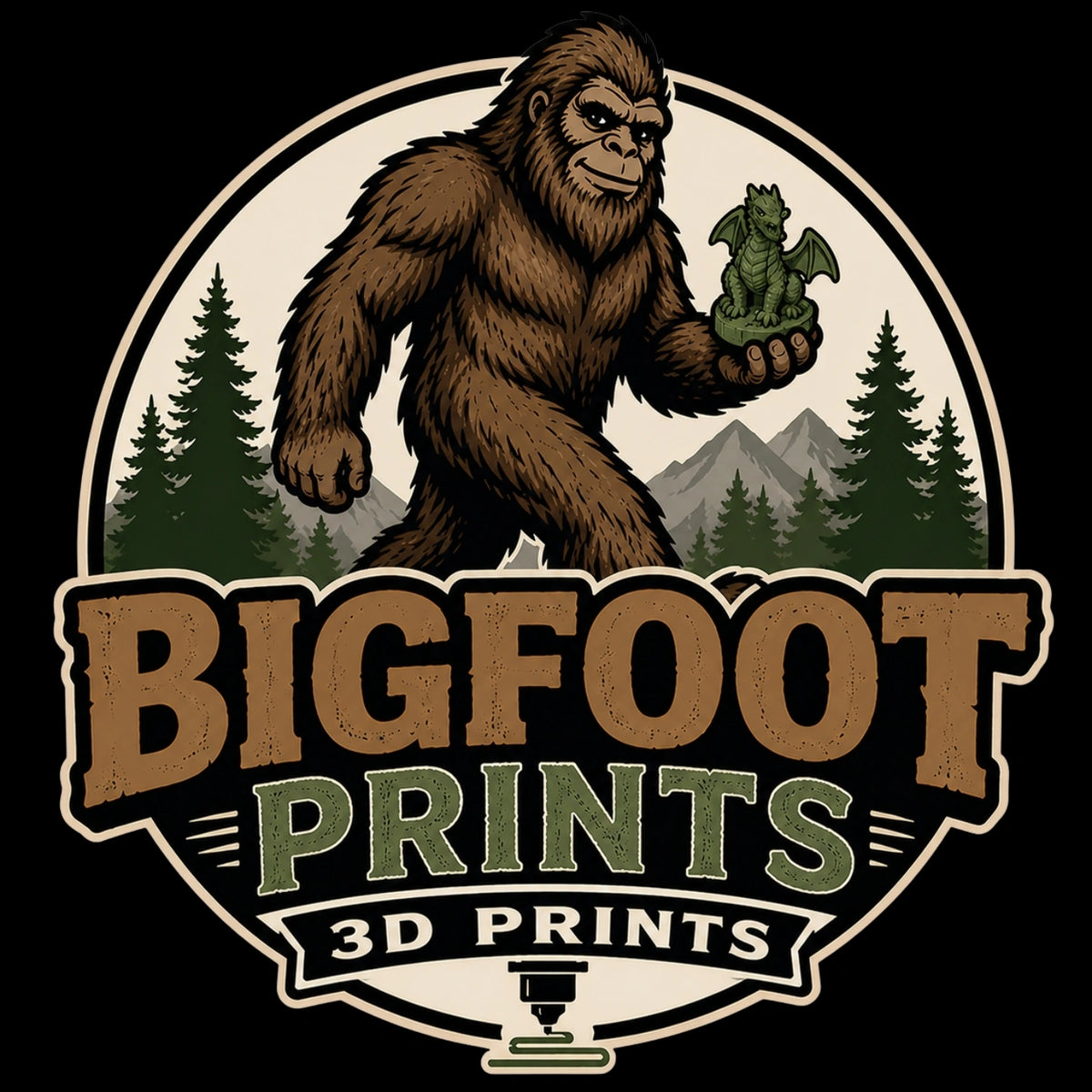 Bigfoot Prints